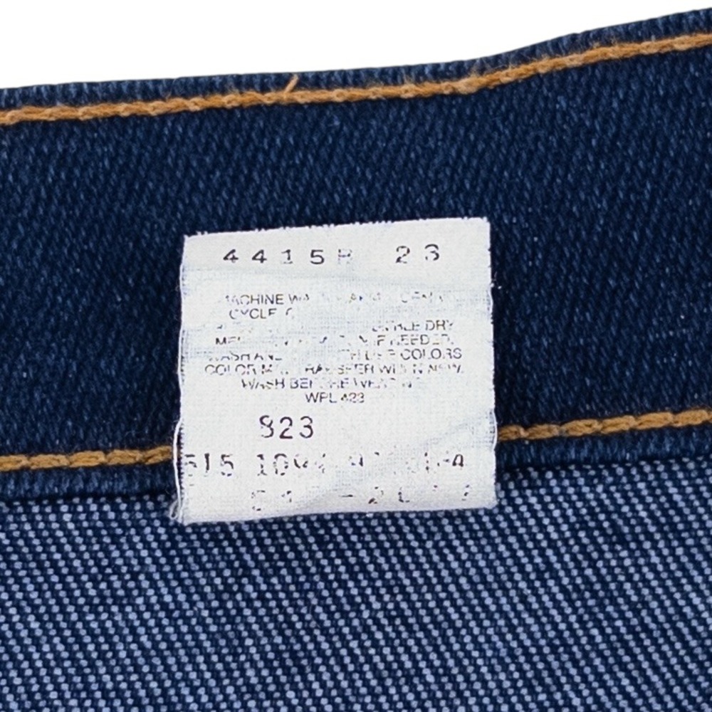 Vintage Levi's Jeans‎ Men's 42x32 Dark Blue 517 Denim Bootcut Orange Tab USA 90s - Picture 12 of 16
